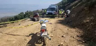 Hatay'da yayla yolunda motosiklet kazası: 1 ölü, 1 yaralı