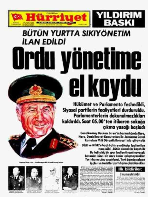 12 Eylül 1980'de ne oldu? 12 Eylül tarihinde neler yaşandı? 12 Eylül 1980'de ne oldu? 12 Eylül tarihinde neler yaşandı?