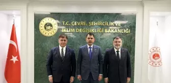 Çevre Bakanı Murat Kurum, İzmir Büyükşehir Belediye Başkanı ve AK Parti İl Başkanını Kabul Etti