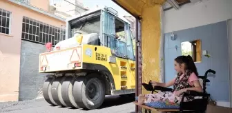 Kayseri'de cam kemik hastası çocuğun yaşadığı yol asfaltlandı