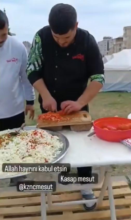 He was killed because he wanted too much water! The image in the tents of the earthquake victims broke hearts