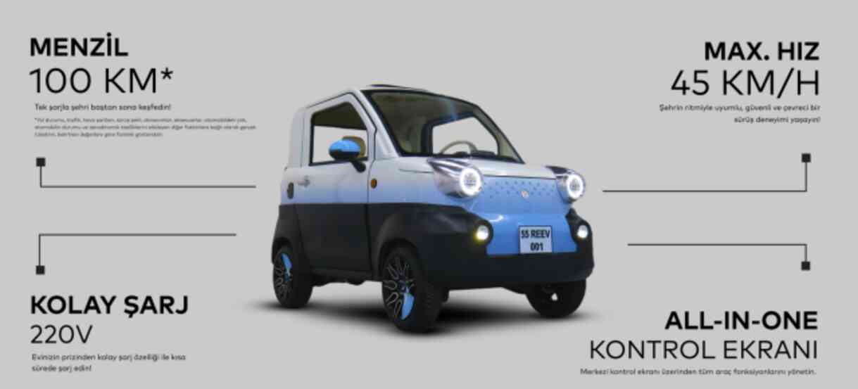 ReeV Fancy ne kadar? ReeV Fancy (Reeder) elektrikli araç satışa çıktı mı? ReeV Fancy özellikleri neler? İlk teslimat ne zaman?
