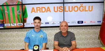 Corendon Alanyaspor, Genç Forvet Arda Usluoğlu ile Anlaştı