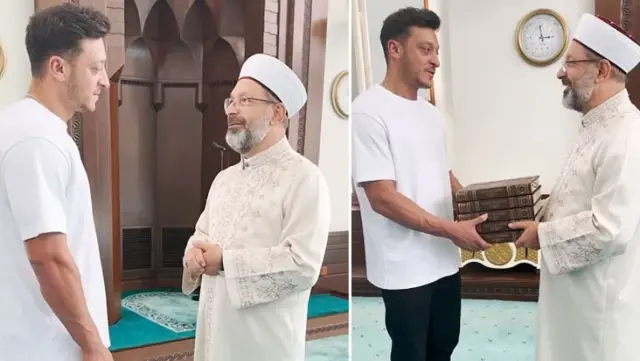 Ali Erbaş called Mesut Özil to thank him: You have achieved something important.