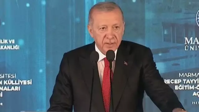 President Erdogan is speaking at the university where he graduated: I am proud.