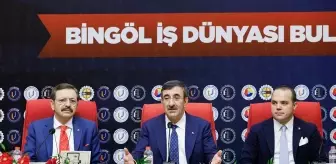 Cumhurbaşkanı Yardımcısı Yılmaz, Bingöl Ticaret ve Sanayi Odasını Ziyaret Etti