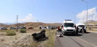 Erzurum'da trafik kazasında ATV sürücüsü hayatını kaybetti