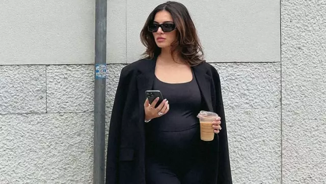 Melisa Aslı Pamuk, who is excited about her pregnancy, shares pictures with her baby bump.