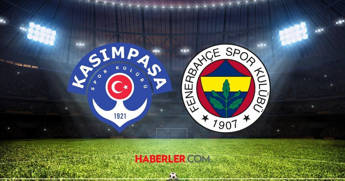 Kasımpaşa- Fenerbahçe maçı ne zaman? Kasımpaşa- Fenerbahçe maçı saat kaçta, hangi kanalda? Fenerbahçe'nin maçı ne zaman?