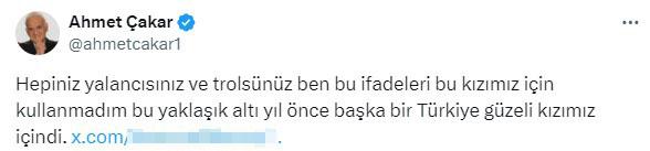 Konu: Miss Turkey! Ahmet Çakar 6 yıl önceki sözlerinin gündem olmasına isyan etti