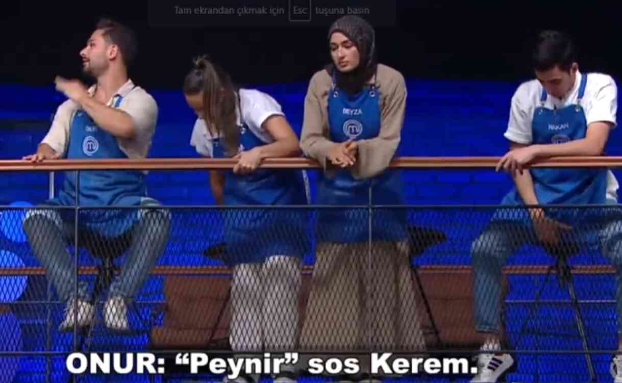 MasterCHef Onur Kaan neden kavga etti? Onur Kaan'a ne dedi 13 Eylül Cuma?