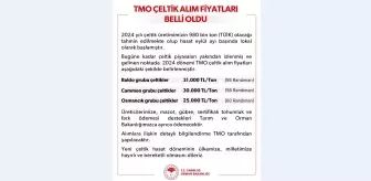 TMO, 2024 dönemi çeltik alım fiyatlarını açıkladı