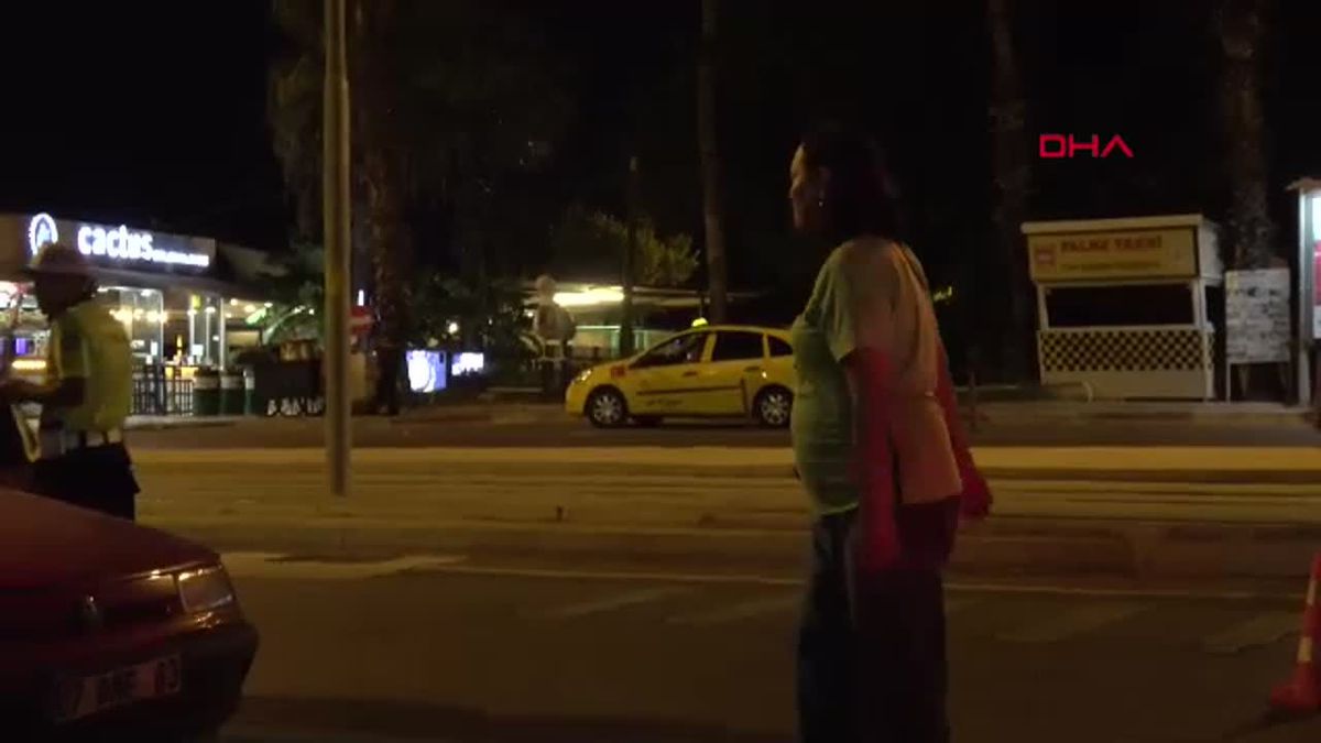 Antalya'da Alkol Denetimi: Yabancı Sürücü Zor Anlar Yaşattı