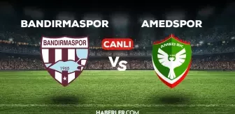 Bandırmaspor Amedspor maçı CANLI izle! Bandırmaspor Amed maçı canlı yayın nerede ve nasıl izlenir?