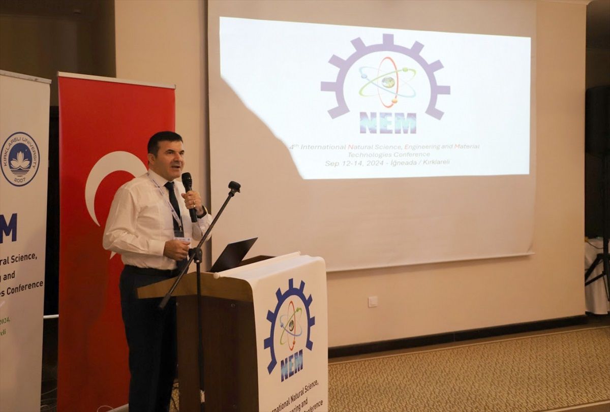 Kırklareli'nde Uluslararası Doğa Bilimleri ve Mühendislik Konferansı Düzenlendi