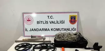 Bitlis'te Kaçak Kazı Operasyonu: 9 Kişi Suçüstü Yakalandı