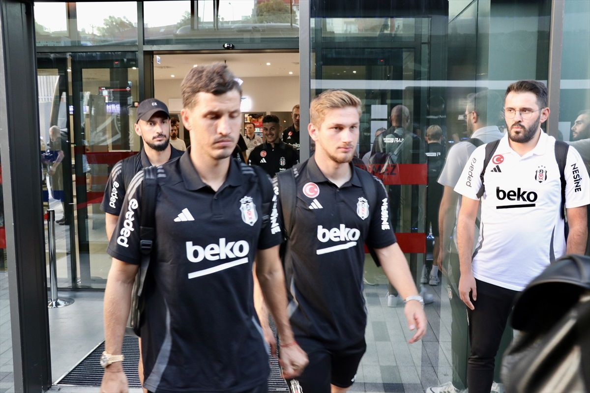 Beşiktaş Trabzonspor Maçı İçin Trabzon'da