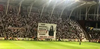 Elazığspor Maçında 8 Yaşındaki Narin Güran İçin Anma