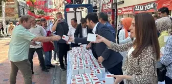 AK Parti Karabük İl Başkanlığı'ndan Kandil Simidi İkramı