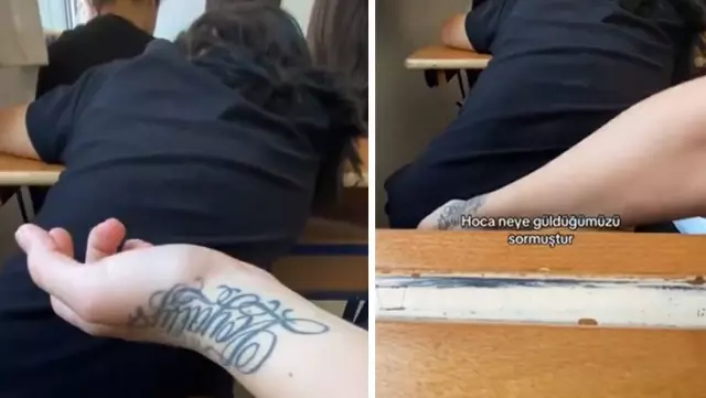 Big embarrassment at school! He recorded the inappropriate action he did to his girlfriend.