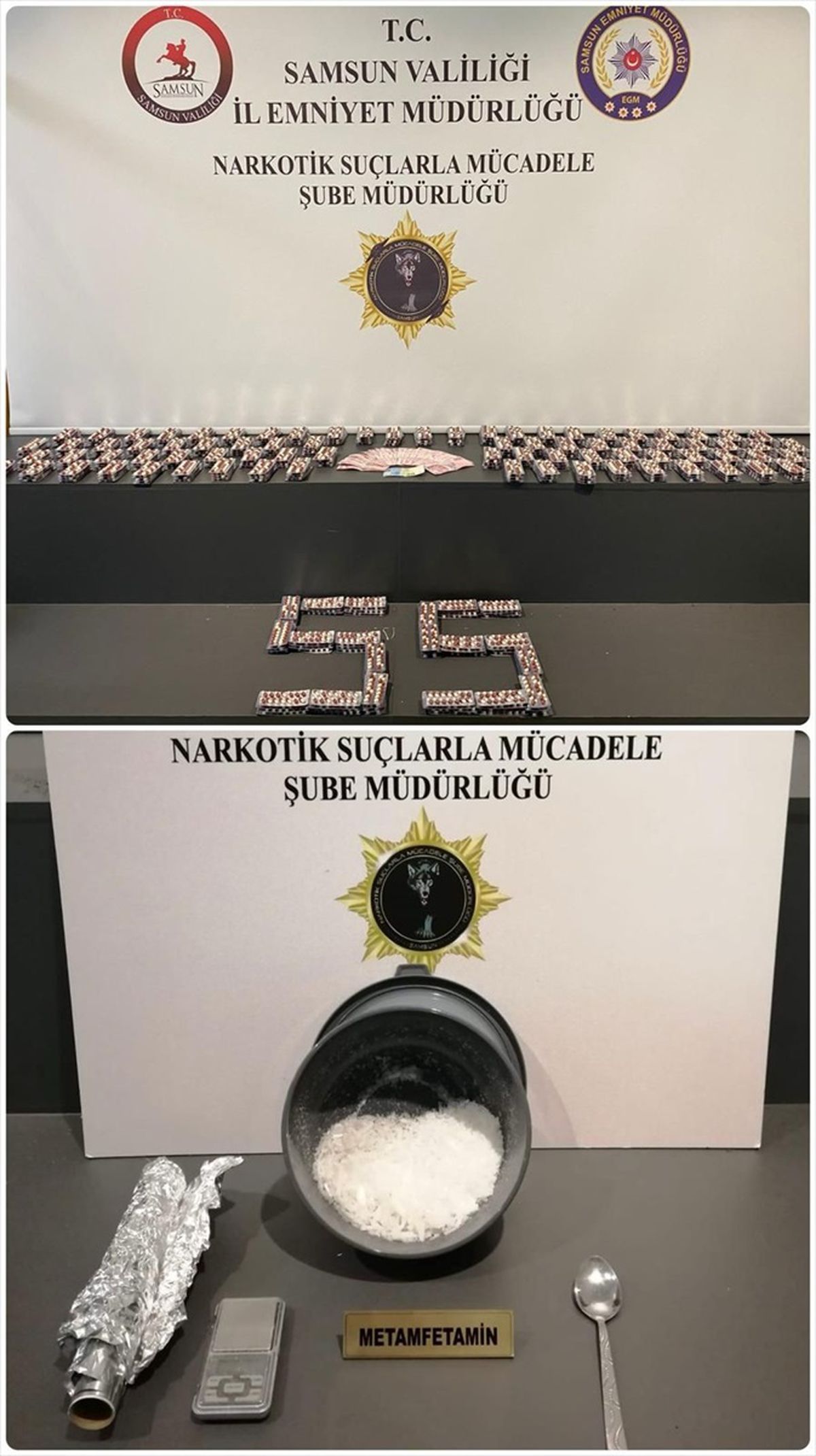 Samsun'da Uyuşturucu Operasyonu: 5 Gözaltı