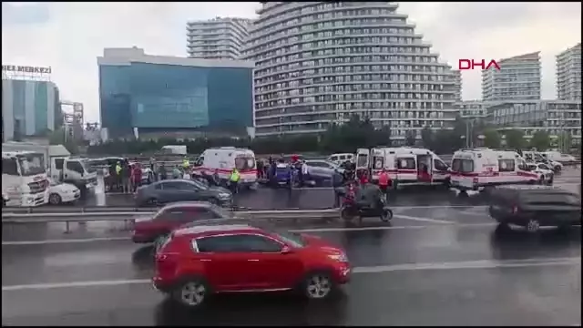 Chain traffic accident in Istanbul: There are dead and injured