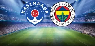 Canlı anlatım! Kasımpaşa-Fenerbahçe maçında 2 gol var