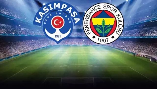 Live commentary! There are 2 goals in the Kasımpaşa-Fenerbahçe match.