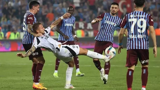 No winner in the epic match! Trabzonspor and Beşiktaş drew 1-1.