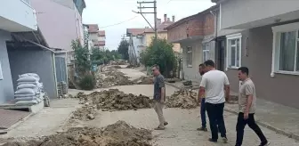 Havsa'da Doğal Gaz Altyapı Çalışmaları Sona Yaklaşıyor