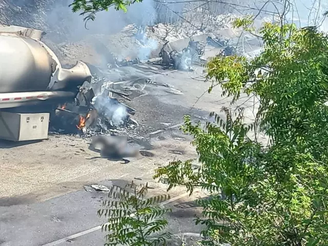 Fuel tanker explodes in Haiti: 24 dead