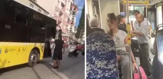 Pendik'te İETT şoförü ve yolcu arasında kavga