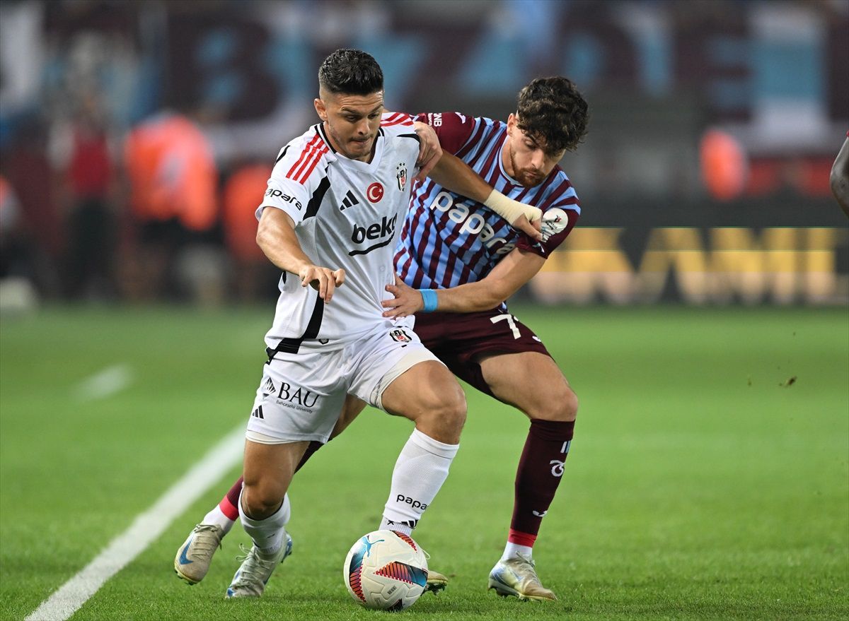 TRABZONSPOR- BEŞİKTAŞ maçı kaç kaç bitti? MAÇ ÖZETİ Trabzonspor- Beşiktaş maçını kim kazandı?