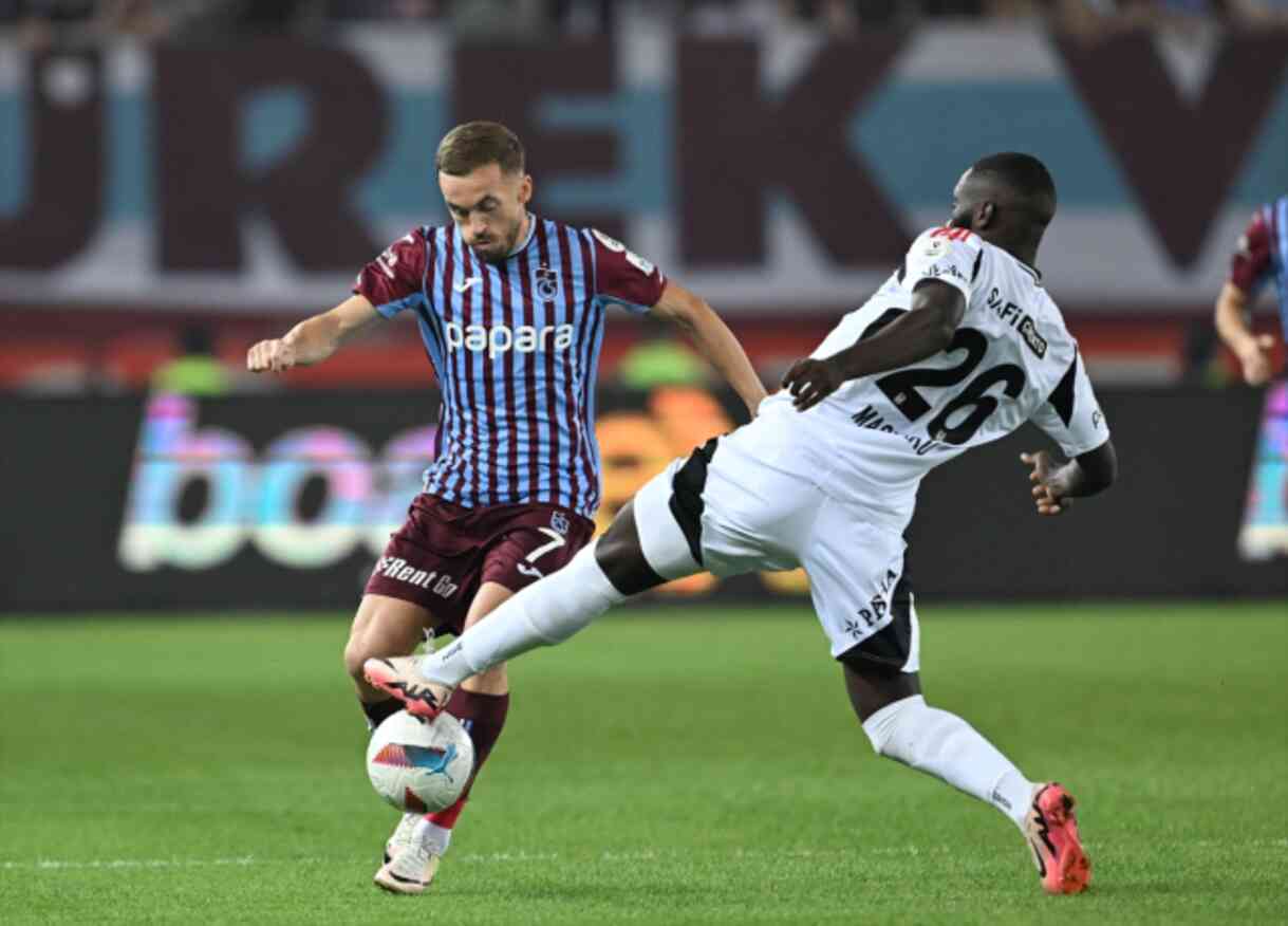 TRABZONSPOR- BEŞİKTAŞ maçı kaç kaç bitti? MAÇ ÖZETİ Trabzonspor- Beşiktaş maçını kim kazandı?