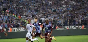 Trendyol Süper Lig'de Trabzonspor ve Beşiktaş 1-1 Berabere Kaldı