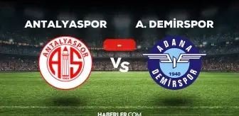 Antalyaspor Adana Demirspor maçı kaç kaç, bitti mi? MAÇ SONUCU! Antalyaspor ADS golleri kim attı, canlı maç anlatımı!