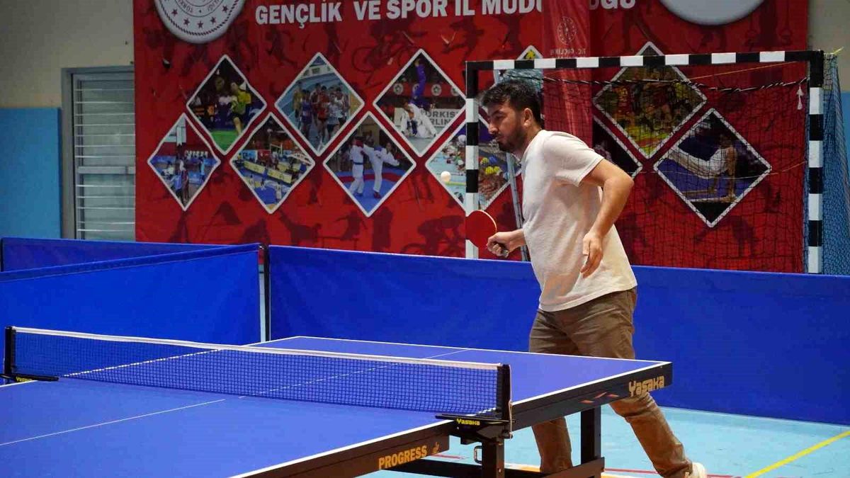 Kamu Spor Oyunları Masa Tenisi Müsabakaları Tamamlandı
