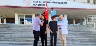 Necmettin Erbakan Fen Lisesi Başarılı Öğrencilerini Ödüllendirdi