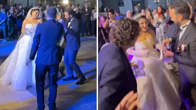 Player Ferit Kaya got married! Money was flying in the air at the wedding in Diyarbakır.