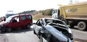 Samsun'da Trafik Kazası: 4 Yaralı