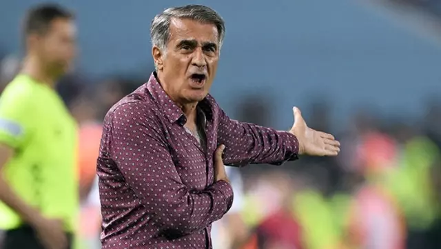 Strong words from Şenol Güneş to the referee: 