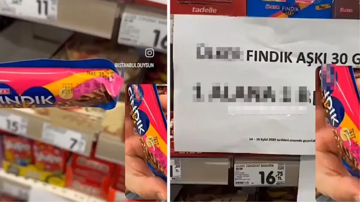 Üstelik bunu yapan bir zincir market Tarihi geçmiş ürünleri, "1 alana 1 bedava" kampanyasıyla satmaya çalıştılar