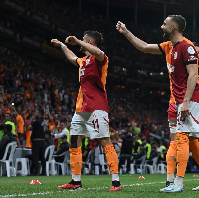 Aslan derbiye moralli gidiyor! Galatasaray, Gaziantep FK'yı 3-1 yendi