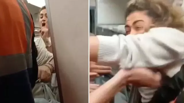 Dilan Çıtak got into a fight with the flight attendant on the plane! 