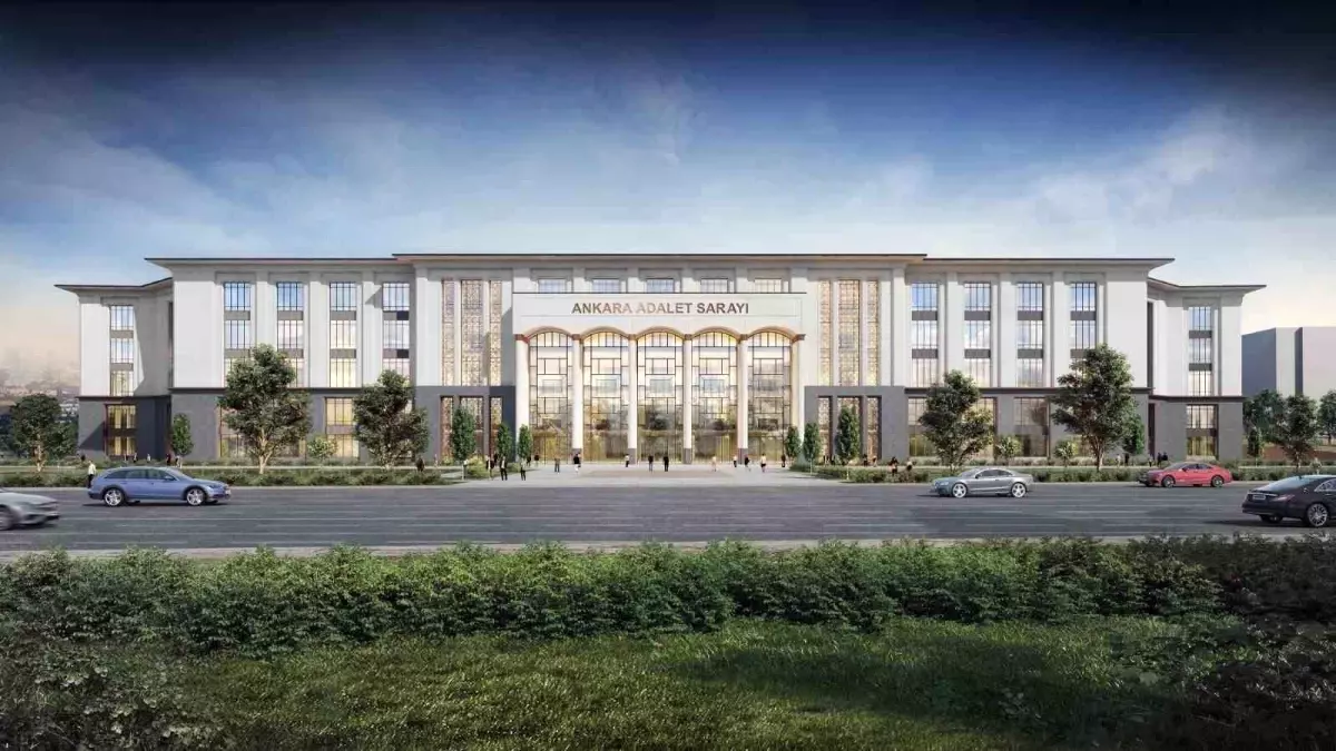 Yeni Ankara Adalet Sarayı'nın Temeli Atılıyor