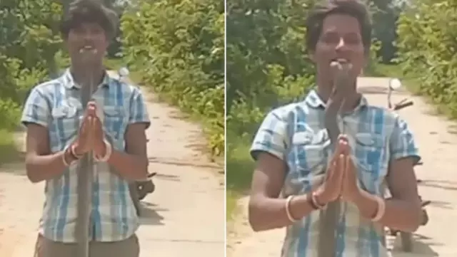 The young man who put a snake in his mouth for a social media show in India lost his life due to the snake's bite.