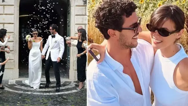 Pınar Deniz and Kaan Yıldırım got married! Here are the long-awaited pictures from the wedding.