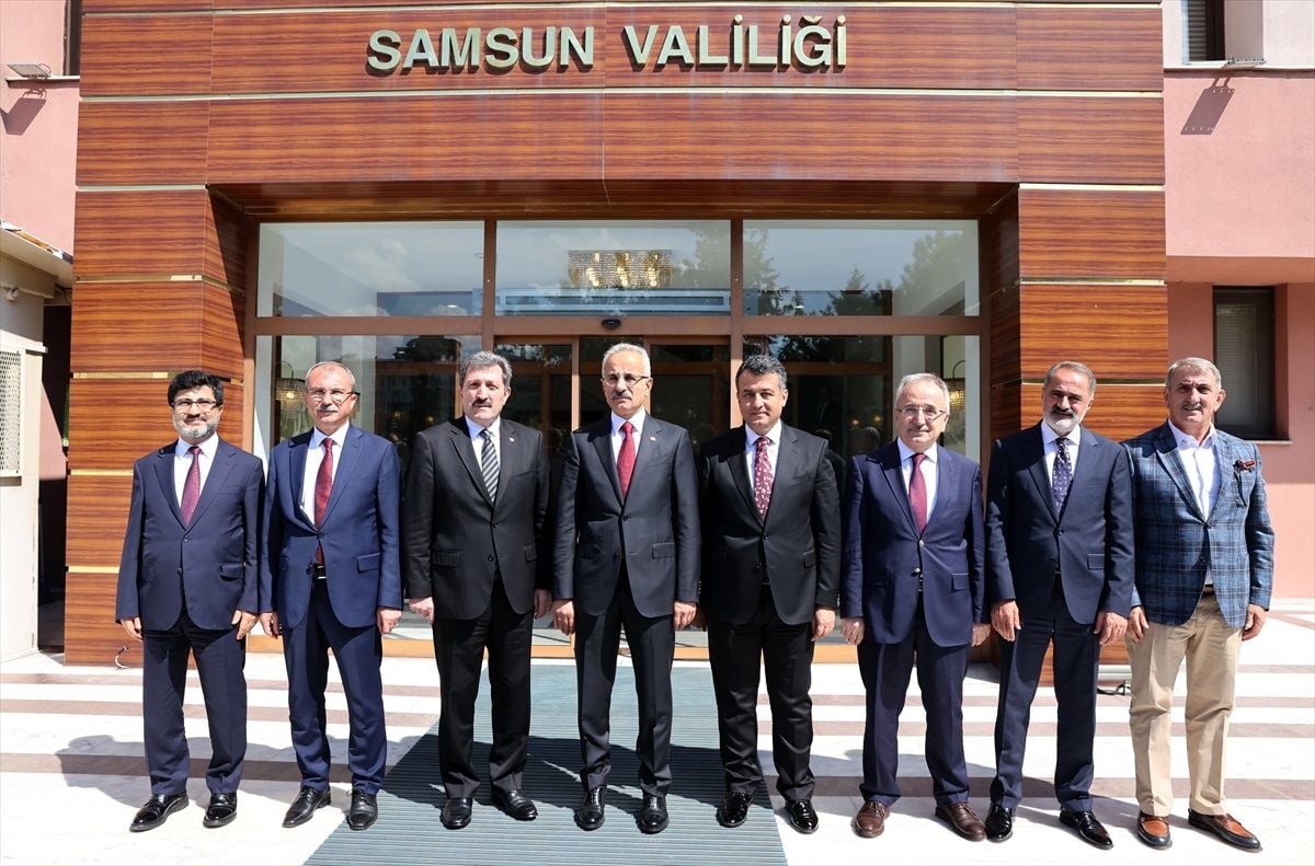 Ulaştırma ve Altyapı Bakanı Uraloğlu'ndan Samsun'a Yatırımlar