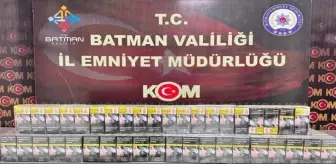 Batman'da Akaryakıt Tankerinde Gümrük Kaçağı Sigara Ele Geçirildi