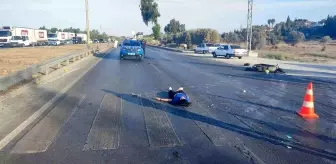 Antalya'da Motosiklet Kazasında Genç Kadın Yaralandı